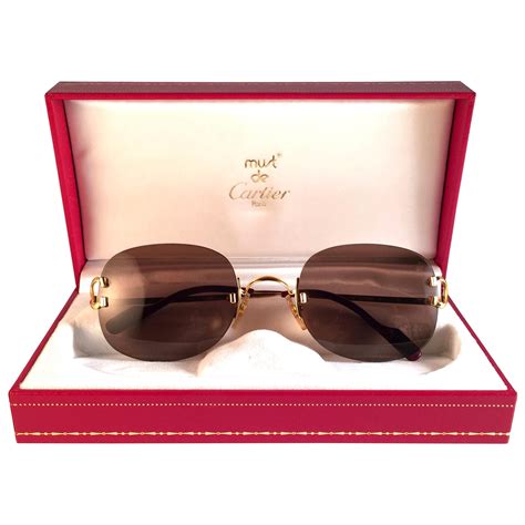 are cartier glasses real gold|gold cartier glasses men's.